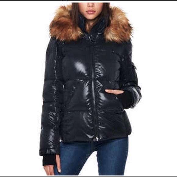 sam black puffer jacket